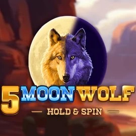 Logo of 5 Moon Wolf from Apparat Gaming at Casombie Casino