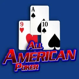 All American Poker logo by RTG (Reel Time Gaming) at Casombie Casino