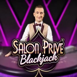 Live Casino logo of Blackjack Salon Privé from Ezugi at Casombie Casino