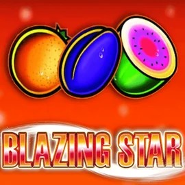 Blazing Star slot logo by Merkur Gaming at Casombie CasinoBlazing Star
