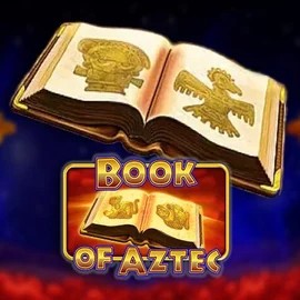 Book of Aztec slot logo by Amatic Industries at Casombie CasinoBook of Aztec