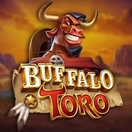 Buffalo Toro slot logo by ELK Studios at Casombie Casino