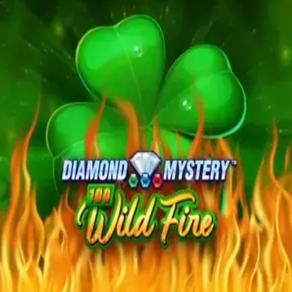 Diamond Mystery 100 Wild Fire by Greentube, showcased at casombies.net – game logo