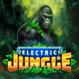 Electric Jungle logo by Atomic Slot Lab at Casombie CasinoElectric Jungle