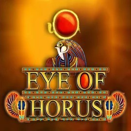 Eye of Horus slot logo by RTG (Reel Time Gaming) at Casombie CasinoEye of Horus