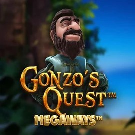 Logo of Gonzo's Quest Megaways from Red Tiger Gaming at Casombie Casino