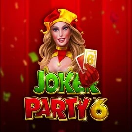 Joker Party 6 logo by Greentube at Casombie CasinoJoker Party 6