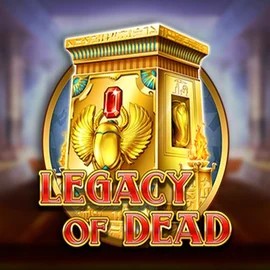Legacy of Dead game by Play'n GO – logo hosted on Casombie Casino