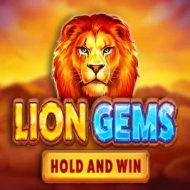 Logo of Lion Gems Hold and Win from Playson at Casombie Casino