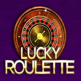 Lucky Roulette logo by Belatra Games at Casombie Casino