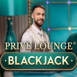 Privé Lounge Blackjack logo by Pragmatic Play at Casombie Casino