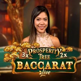 Prosperity Tree Baccarat by Evolution, showcased at casombies.net – game logo