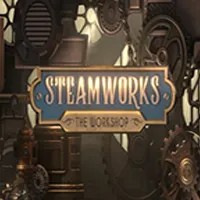 Steamworks The Workshop slot logo by Peter & Sons at Casombie CasinoSteamworks The Workshop