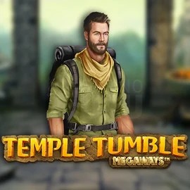 Temple Tumble Megaways logo by Relax Gaming at Casombie CasinoTemple Tumble Megaways